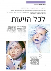 Holographic editorial for Magazina | מרינה מושקוביץ Holographic editorial for Magazina | מרינה מושקוביץ